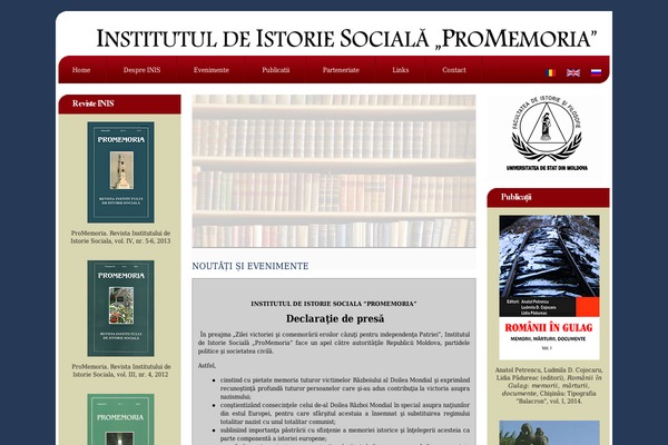 promemoria.md site used Ap2
