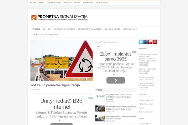 Volt theme site design template sample