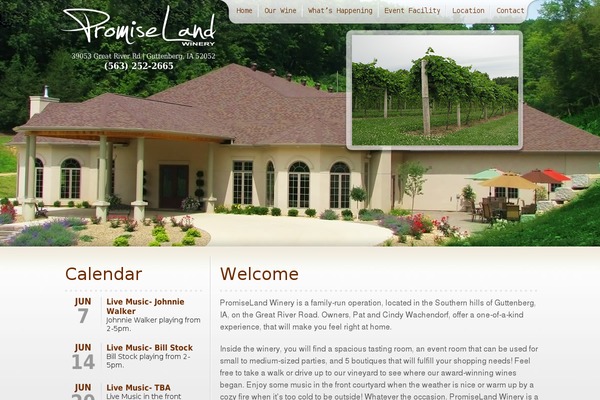 promiselandwinery.com site used Promiseland