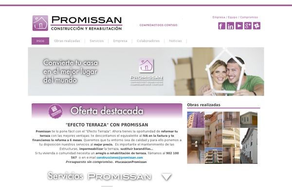 promissan.es site used Paralex