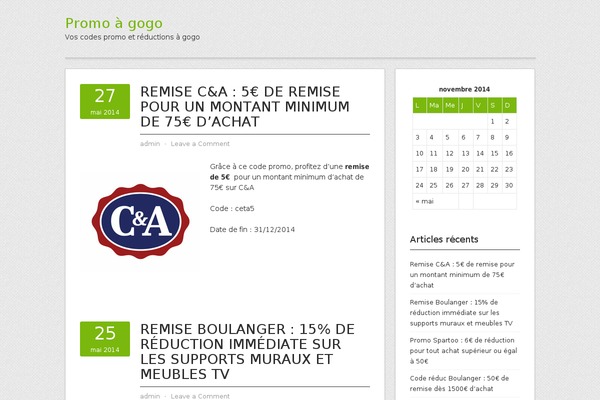 Contango theme site design template sample
