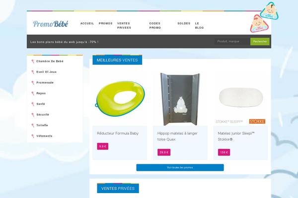 promobebe.com site used Pb-responsive