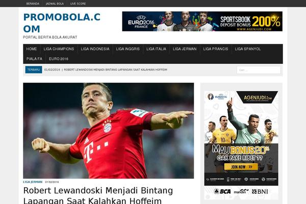 MH Newsdesk theme site design template sample