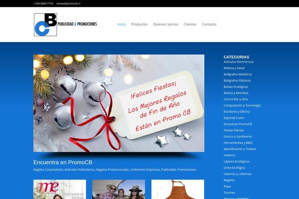 Divi2 theme site design template sample