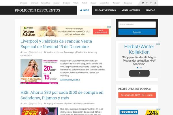 Schema theme site design template sample
