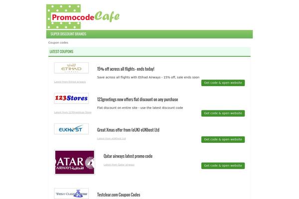 Cp theme site design template sample