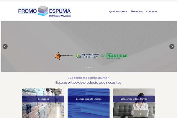 promoespuma.com site used Mahogany