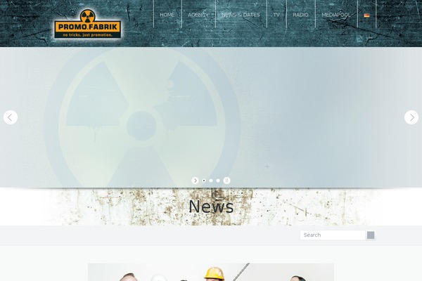 Site using Ditty-image-ticker plugin