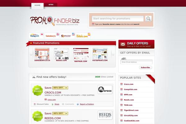 Www theme site design template sample