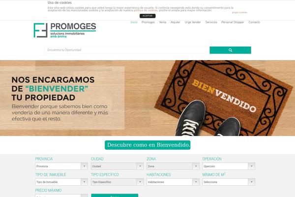 Homeland theme site design template sample