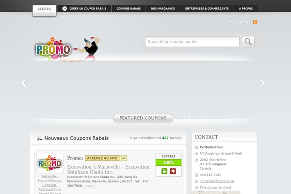 Clipper theme site design template sample