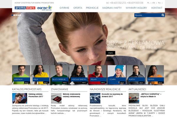 promostars.pl site used Promo