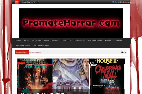 ColorNews theme site design template sample