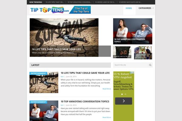 Site using Email posts to subscribers plugin