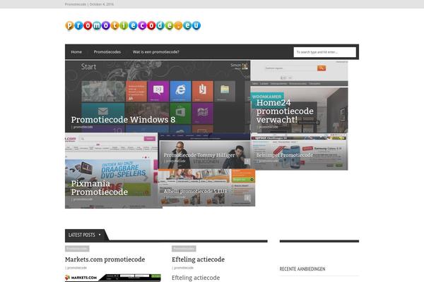 Extranews theme site design template sample
