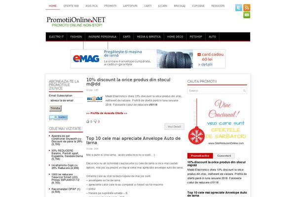 Frontpage theme site design template sample