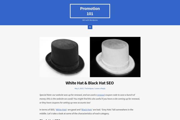 Stork theme site design template sample
