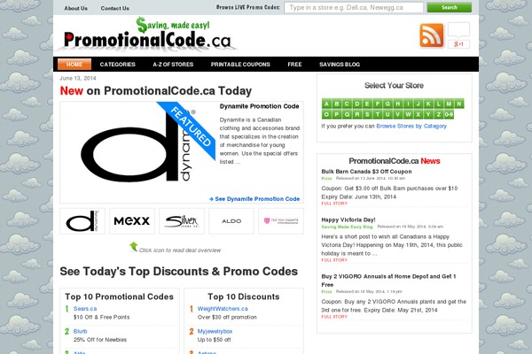 Couponer theme site design template sample