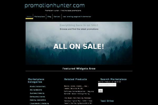 Pilot Fish theme site design template sample