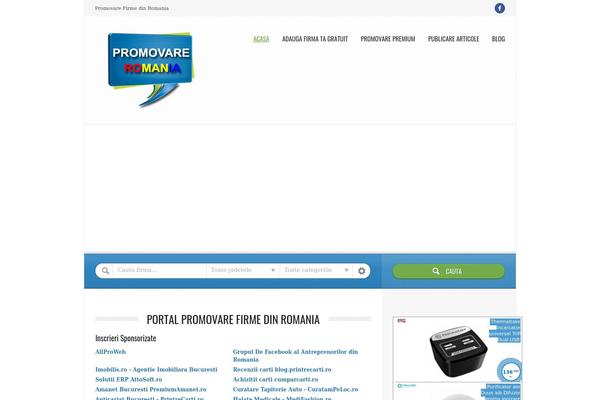 Directory theme site design template sample