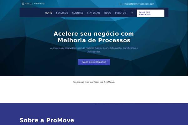 Financity theme site design template sample