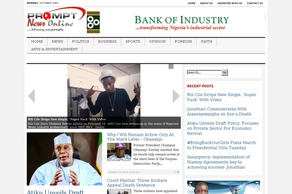 SmartMag theme site design template sample