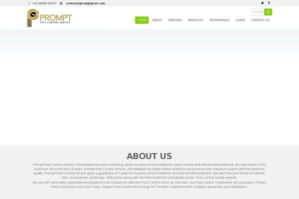 MX theme site design template sample