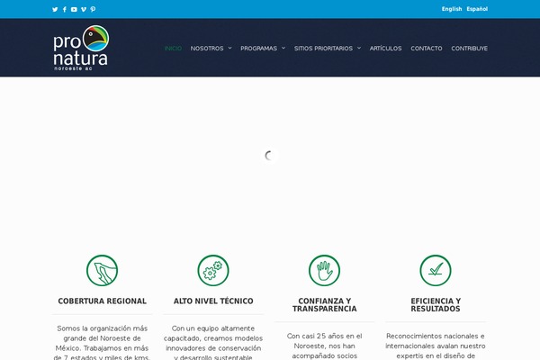 pronatura-noroeste.org site used Extremist