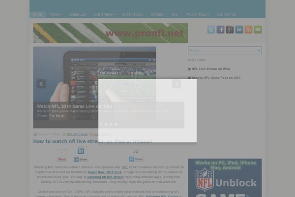 Darry theme websites examples