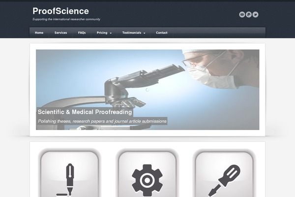 KadenceWP theme site design template sample