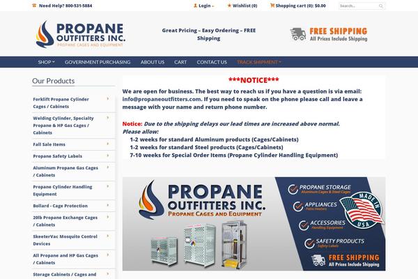GoodStore theme site design template sample