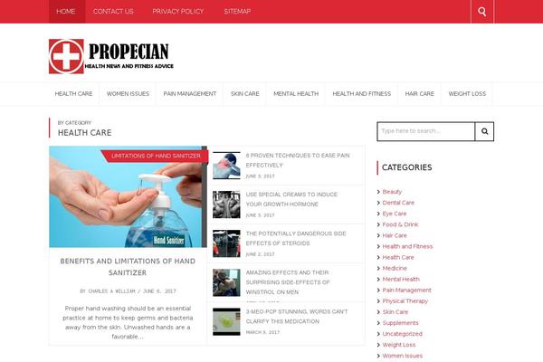 Newsright theme site design template sample