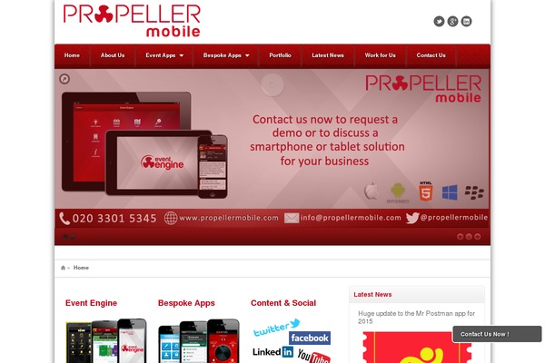 Akita theme site design template sample