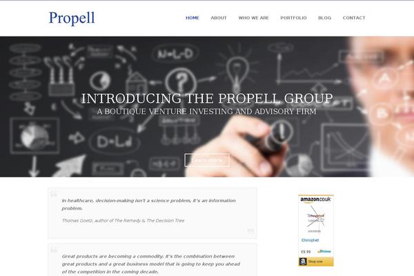 The Ken theme site design template sample
