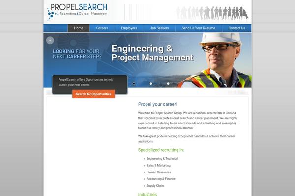 propelsearch.ca site used Propel