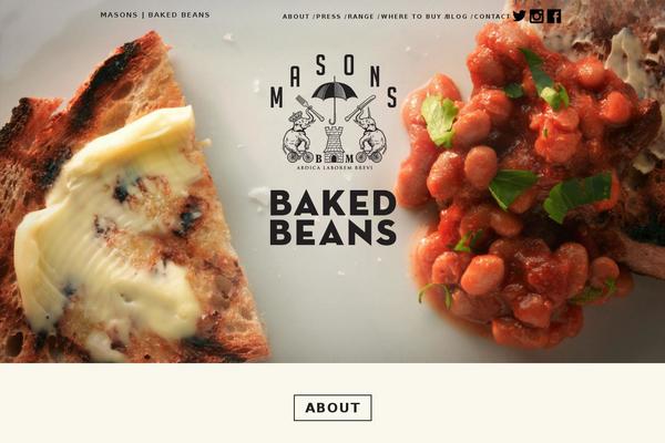 Haven theme site design template sample