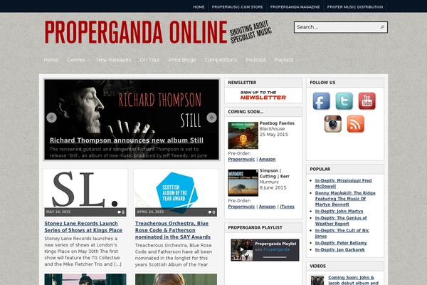 Site using Category Posts Widget plugin