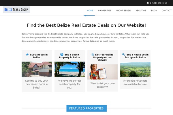 Realproperty theme site design template sample