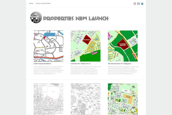 Gridportfolio theme site design template sample