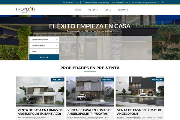 Site using Myhome-idx-broker plugin