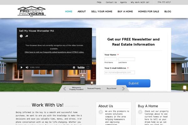 Site using Mp-property-listing plugin