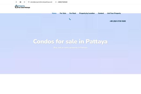 WP Residence theme site design template sample