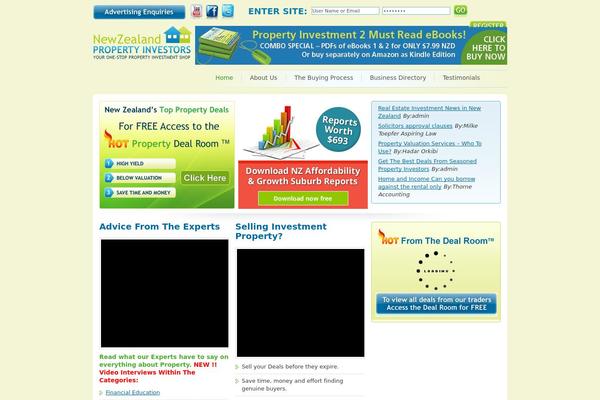 propertygenie.co.nz site used Investor