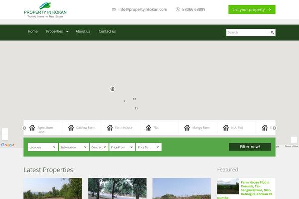 Realia theme site design template sample