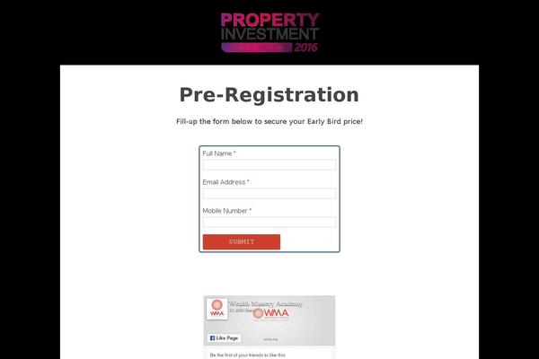 Squared theme site design template sample