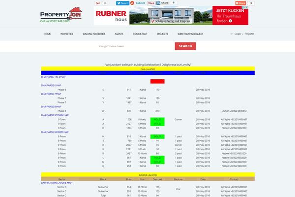 Luster theme site design template sample
