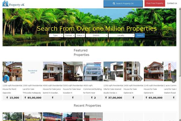 propertyok.com site used Dztheme