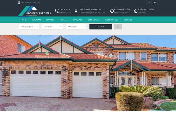Realestate-7 theme site design template sample