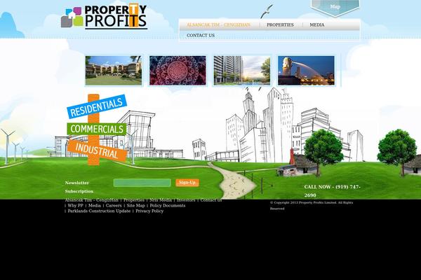 Site using WordPress Thumbnail Slider plugin