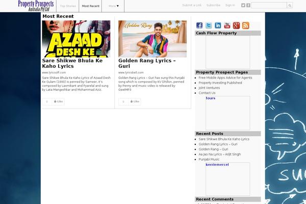Site using Traffic Counter Widget plugin